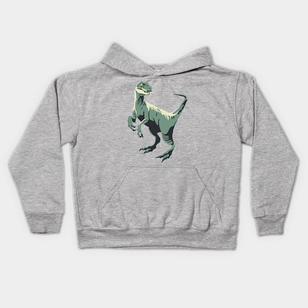 Raptor Kids Hoodie by RebekahLynneDesign